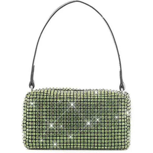 NEW Sparkling Bling Swarovski Crystal Rhinestone Bag Clutch Purse +FREE … - Picture 13 of 17